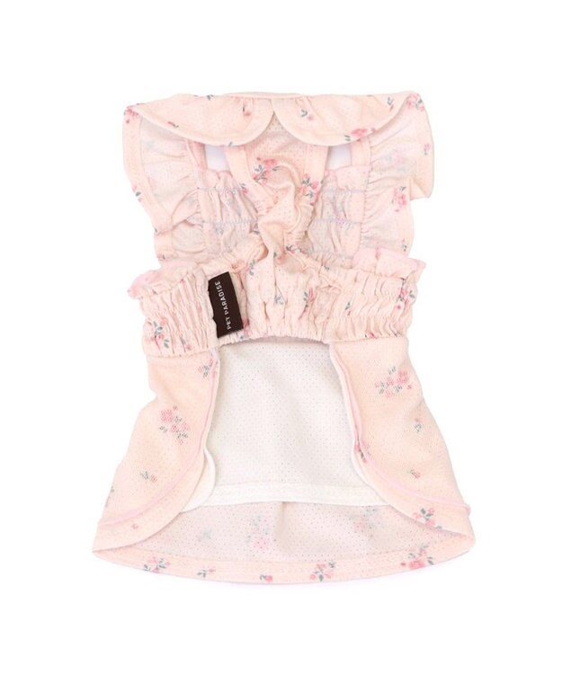 PET PARADISE ペットパラダイス エコメッシュ ワンピース《小花柄 ピンク》 小型犬 ピンク