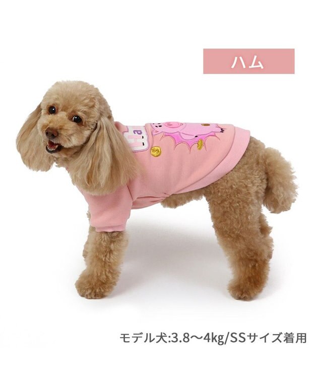 PET PARADISE ディズニー トイ・ストーリー トレーナー 《ハムばん!柄》 小型犬 ハム