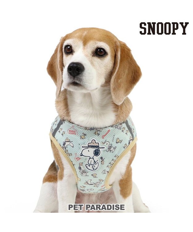 PET PARADISE スヌーピー メッシュベスト ハーネス 《ビーグルスカウト》 Ｌ 大型犬 ビーグルスカウト