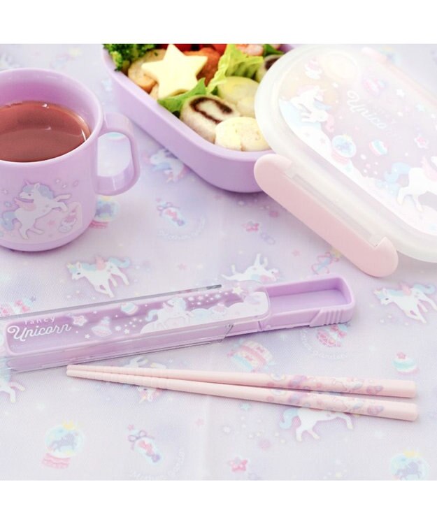 Mother garden マザーガーデン ユニコーン 箸＆ケース 《ファンシー柄》 ファンシー柄