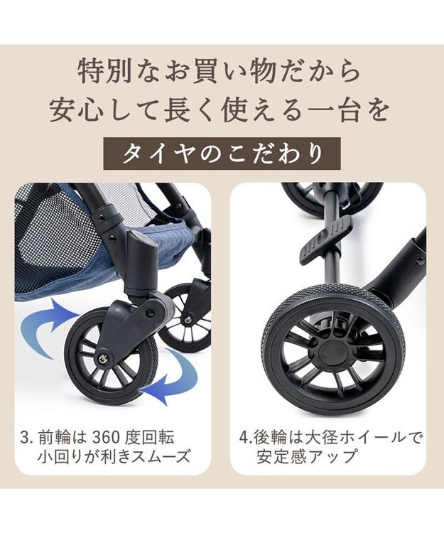 PET PARADISE smooca ネオ ワンロック ペットカート《デニム調》 インディゴブルー