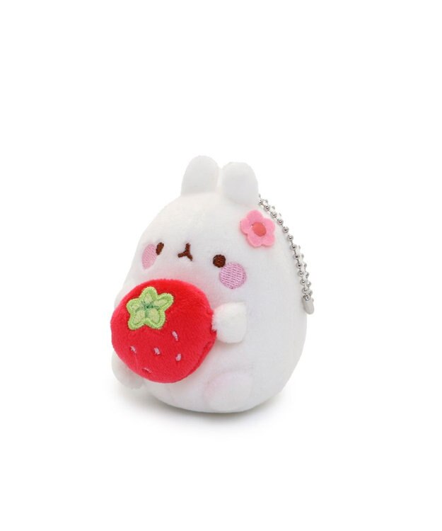 Mother garden マザーガーデン MOLANG モラン 苺 ぬいぐるみ キーホルダー -