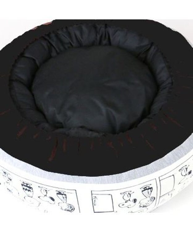 PET PARADISE スヌーピー クッション  M（60cm） 《ハッピーダンス柄》  ハッピーダンス柄