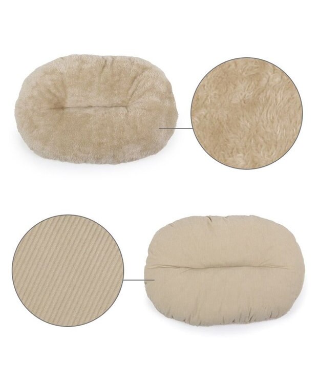 PET PARADISE ペットパラダイス 遠赤外線 ドーム型 寝袋 《オニオン柄》 小型犬 カーキ