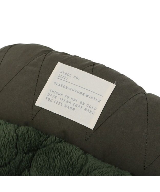 PET PARADISE ペットパラダイス 遠赤外線 ドーム型 寝袋 《オニオン柄》 小型犬 カーキ