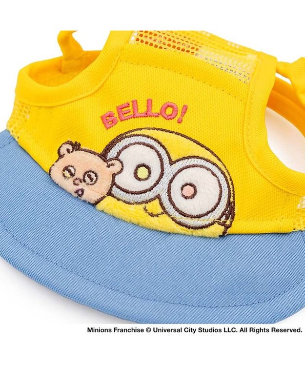 PET PARADISE ミニオン ボブ ティム キャップ  ４Ｓ～３Ｓ/ＳＳ～Ｓ イエロー