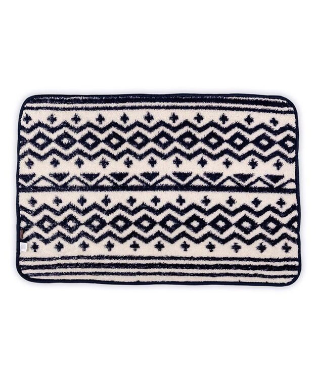 PET PARADISE ペットパラダイス ブランケット 《カントリー柄》 ホワイト×ネイビー