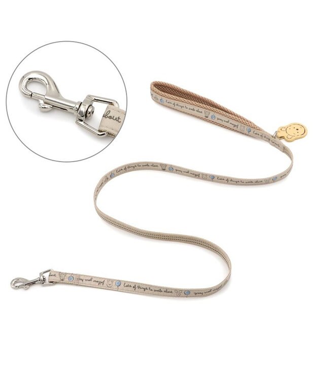 PET PARADISE ディズニー くまのプーさん リード 《風船柄》 ＳＳ～Ｓ ベージュ