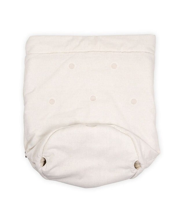 PET PARADISE ペットパラダイス 筒型寝袋 《ドット刺繍》 Ｍ ベージュ