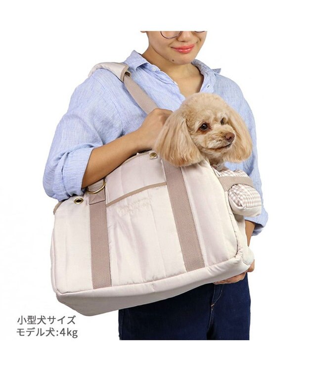 ペットパラダイス キルティング キャリーバッグ 小型犬 M 約4～8