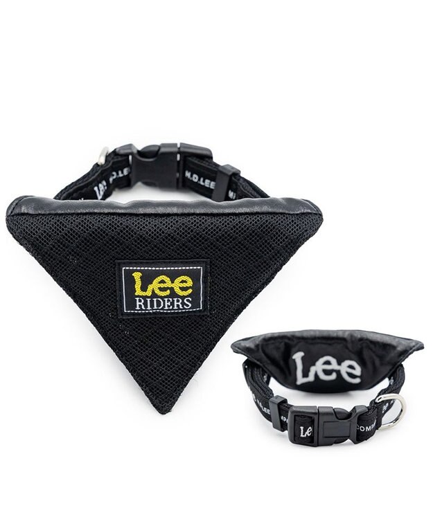 PET PARADISE Ｌｅｅ クッション バンダナ 首輪 Ｓ ブラック