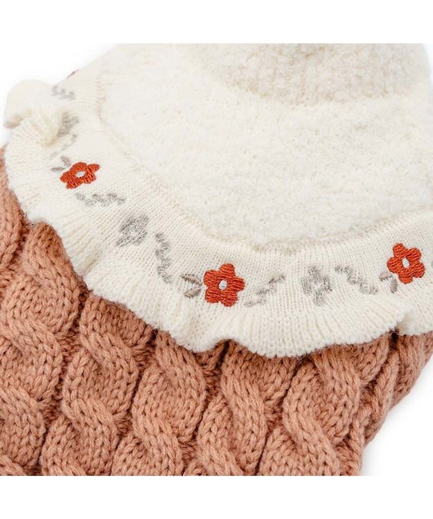 PET PARADISE ペットパラダイス バイカラー ニット 《ピンク》 小型犬 ピンク