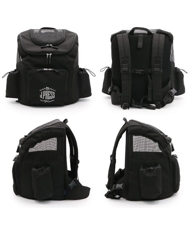 PET PARADISE J.PRESS マルチリュック ブラック new Ｌ ブラック