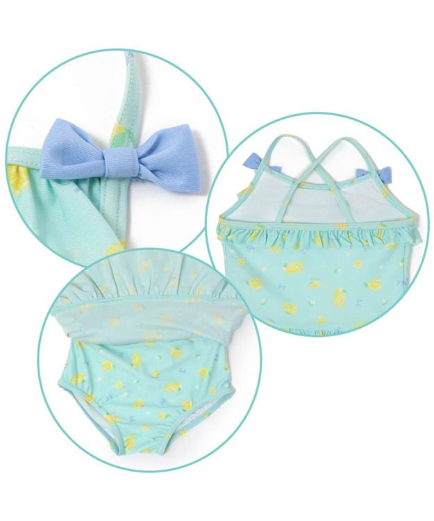 Mother garden マザーガーデン 子供用 水着 《ユニコーン柄 レモンくま柄》 レモンくま