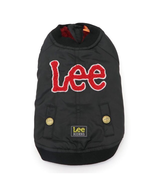 PET PARADISE Lee サガラ刺繍 ブルゾン 中型犬 黒