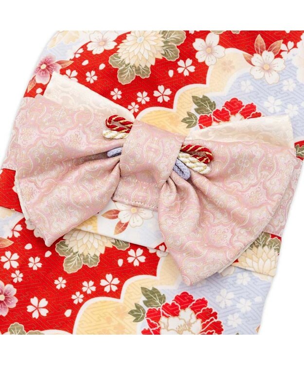 PET PARADISE ペットパラダイス 菊 牡丹 着物 小型犬 レッド