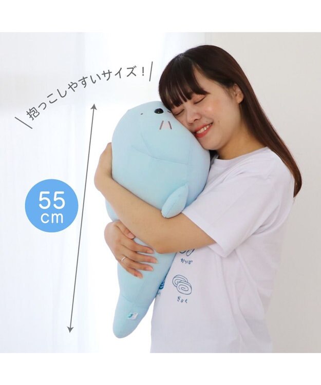 しろたん クール 抱き枕 55cm 《アイスホワイト》 単品 / Mother