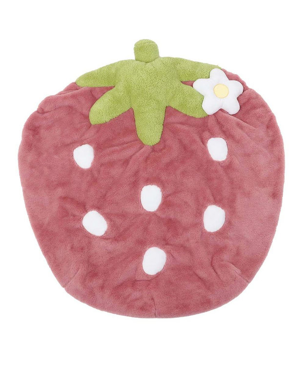 PET PARADISE ネット店限定 くすみ苺 クッション 替えカバー (90×92㎝用) ピンク