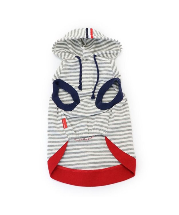 PET PARADISE リサとガスパール パーカー 《親友 ボーダー柄》【小型犬】 マルチカラー