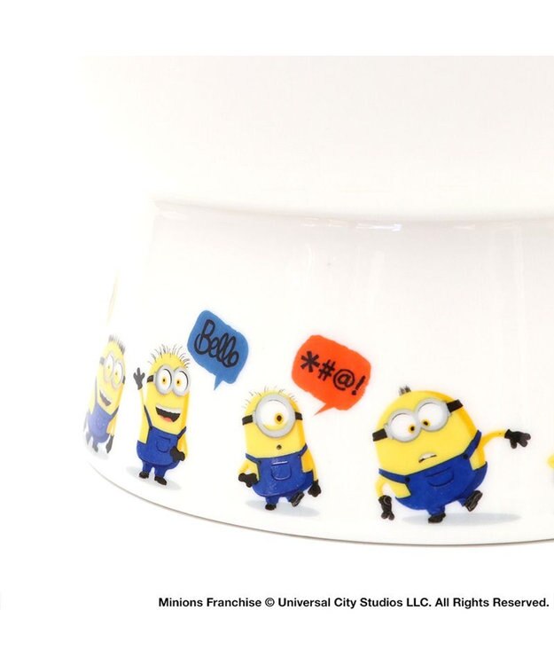 PET PARADISE ミニオン ボブ 高さのある フードボウル マルチカラー