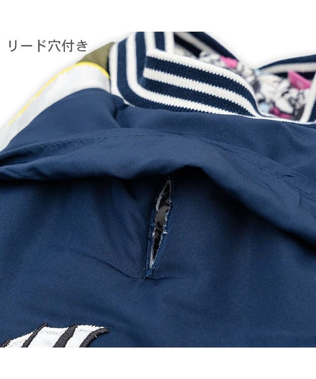 PET PARADISE スヌーピー 遠赤外線 スカジャン モヒカン 中型犬 大型犬 ブラック