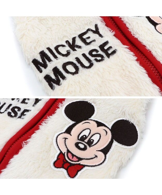 PET PARADISE ディズニー ミッキーマウス ジップベスト 《ホワイト》 小型犬 ホワイト