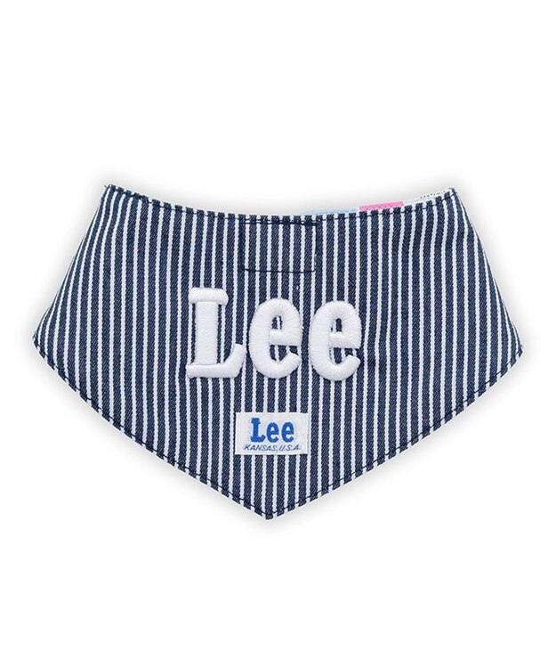 PET PARADISE Lee ヒッコリー ロゴ クールバンダナ 小型犬 ネイビー