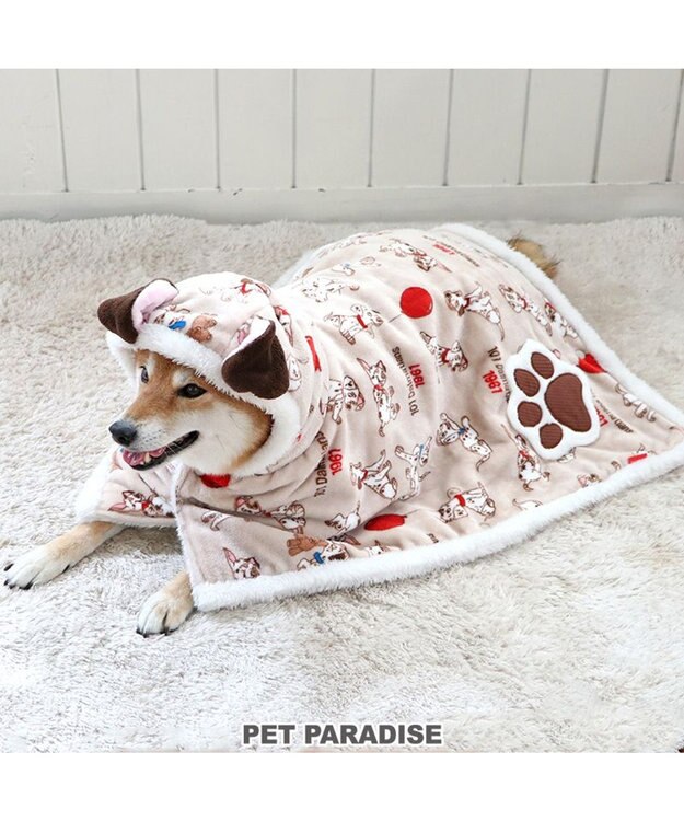PET PARADISE ディズニー 101匹わんちゃん 着る毛布 《風船柄》 中型犬 風船柄