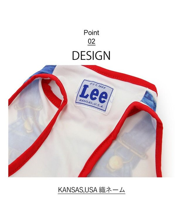 PET PARADISE Lee エコメイド 天竺 タンクトップ 《転写プリント》小型犬 ホワイト