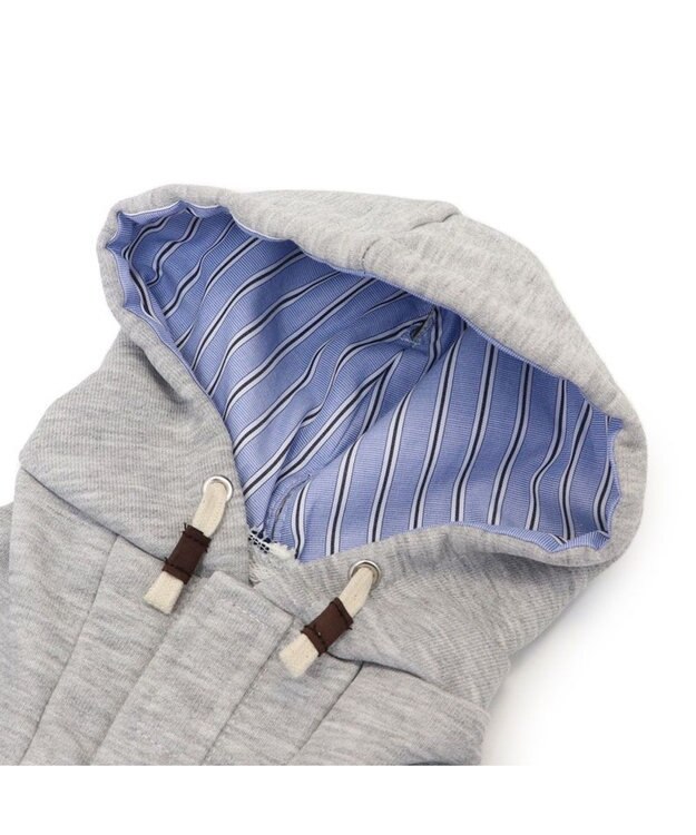 PET PARADISE ペットパラダイス シャツパーカー 小型犬 グレー