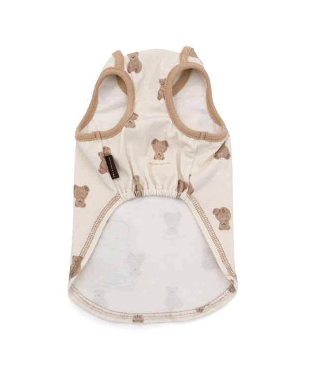 PET PARADISE ペットパラダイス くまちゃん ペティヒート タンクトップ 《お座り》 超小型犬 小型犬 ベージュ