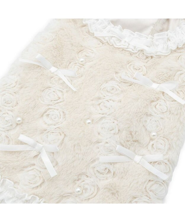 PET PARADISE cherircouture パールリボン ベスト 《ホワイト》 小型犬 ホワイト