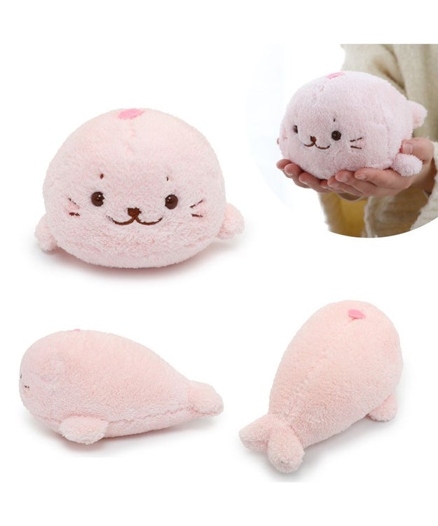 しろたん マスコット 《桜 ふんわり》 22cm / Mother garden