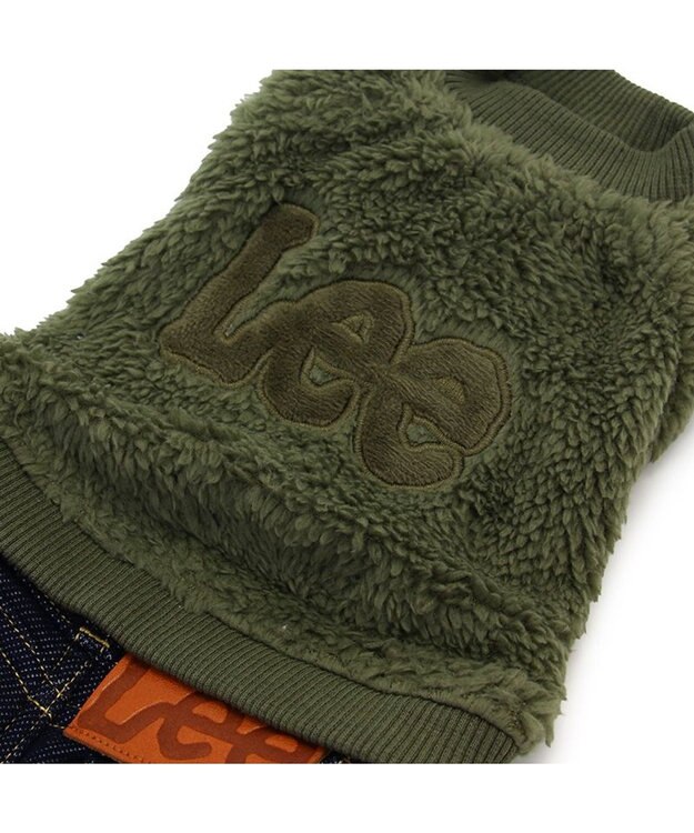 PET PARADISE Ｌｅｅ フリース パンツつなぎ 小型犬 カーキ