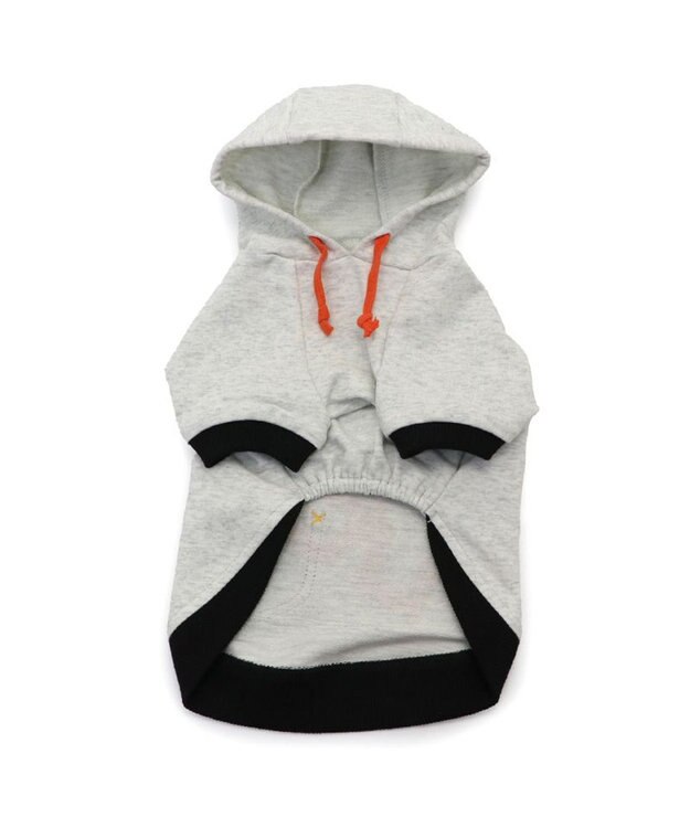 PET PARADISE Lee ビッグ ロゴ パーカー 《グレー》 小型犬  グレー