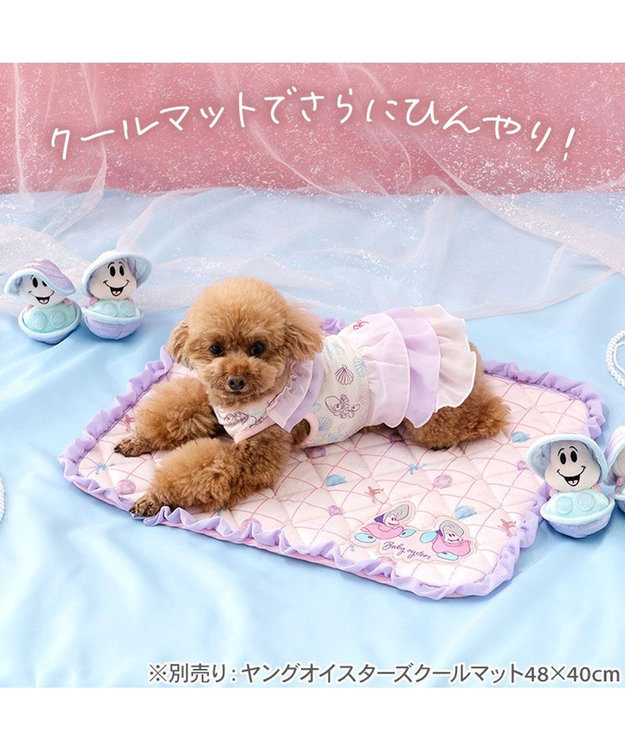 PET PARADISE ディズニー ヤングオイスター エコメッシュ ワンピース 小型犬 ピンク