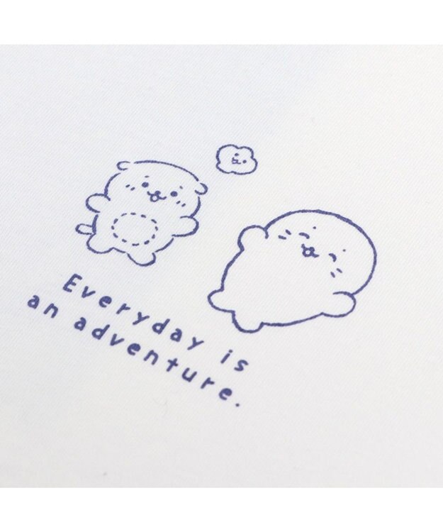 Mother garden しろたん ビッグ Ｔシャツ 半袖 バックプリント 《入道雲》 フリーサイズ 白~オフホワイト