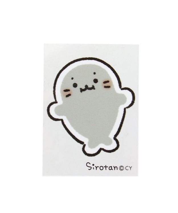 Mother garden しろたん どこでも一緒しろたんステッカー 4枚セット 《ひっぱりあげ/Now Loading…/ぴょこ/はりつき》 4枚セット