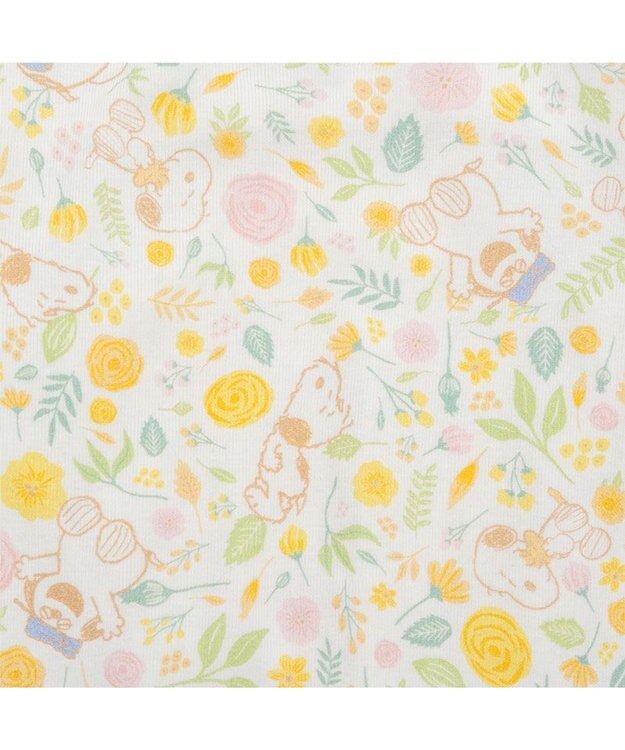 PET PARADISE スヌーピー はじめてのタンクトップ 《のほほん柄》 中型犬 大型犬 ホワイト×イエロー