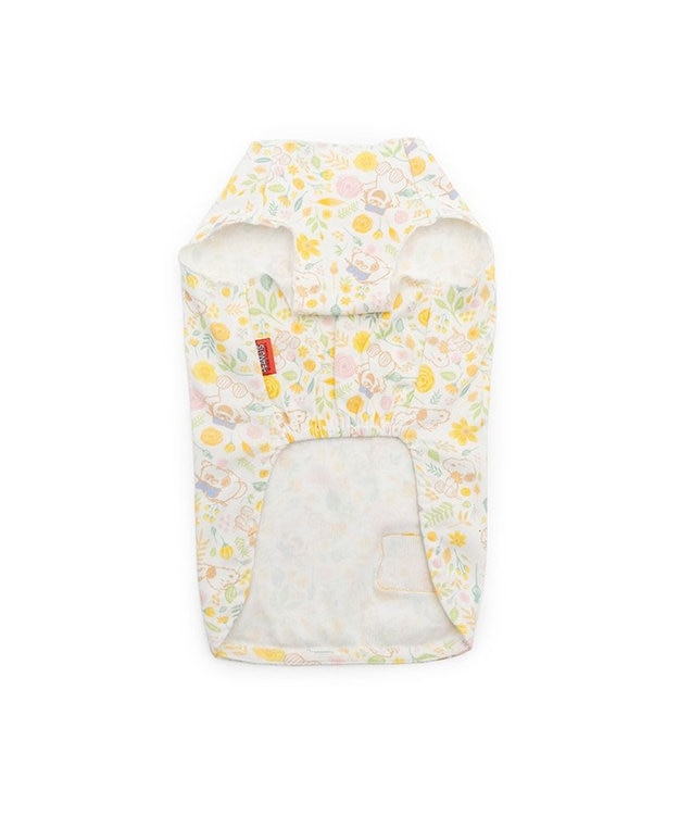 PET PARADISE スヌーピー はじめてのタンクトップ 《のほほん柄》 中型犬 大型犬 ホワイト×イエロー