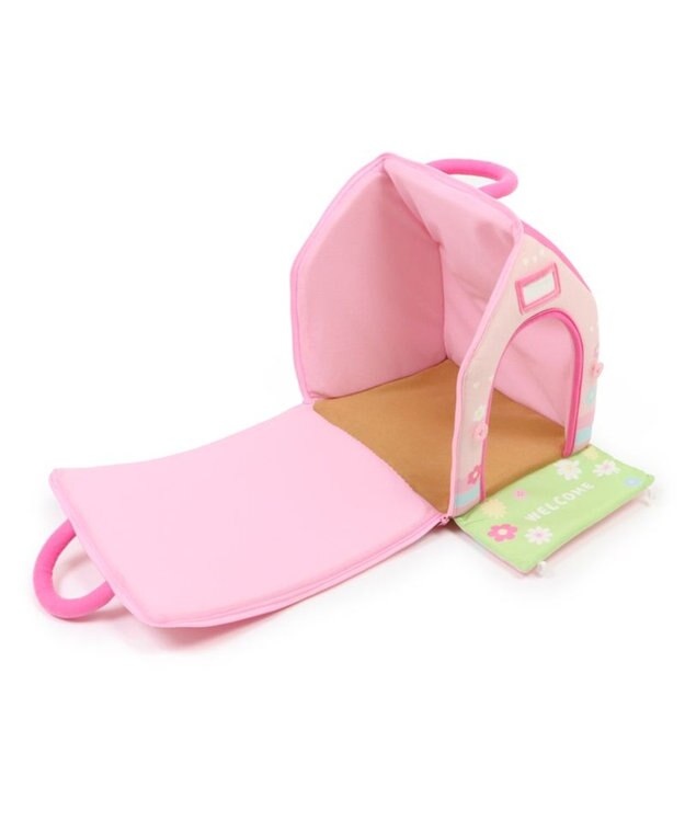 Mother garden マザーガーデン とことこおさんぽシリーズ わんちゃん ハウス 《ピンク》 ピンク