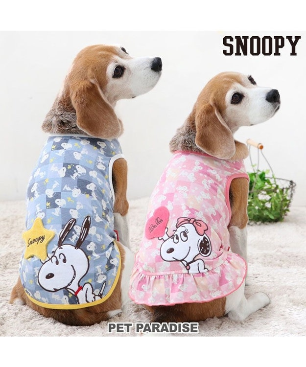 PET PARADISE スヌーピー ベル タンクトップ 《ポップ柄》 中型犬 ベル
