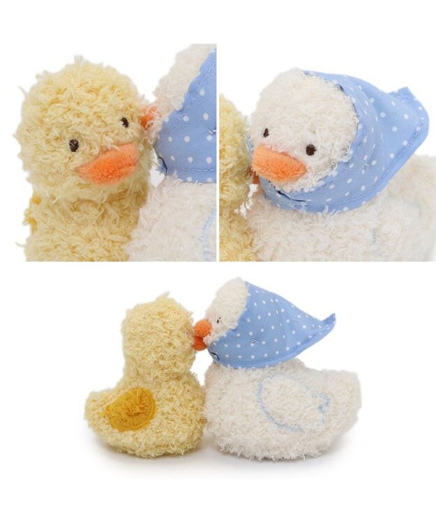 PET PARADISE ペットパラダイス 猫  スイスイ あひる トイ ホワイト×イエロー