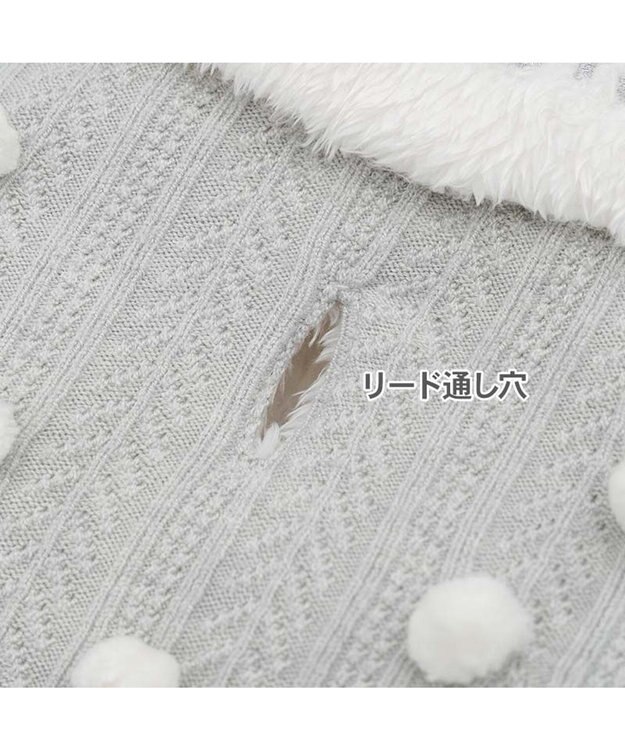 PET PARADISE スヌーピー スノー ポンチョ 小型犬 グレー