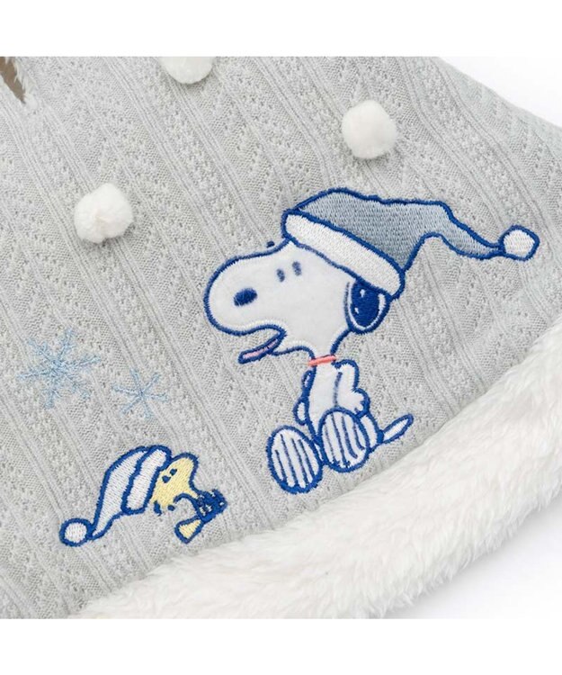 PET PARADISE スヌーピー スノー ポンチョ 小型犬 グレー