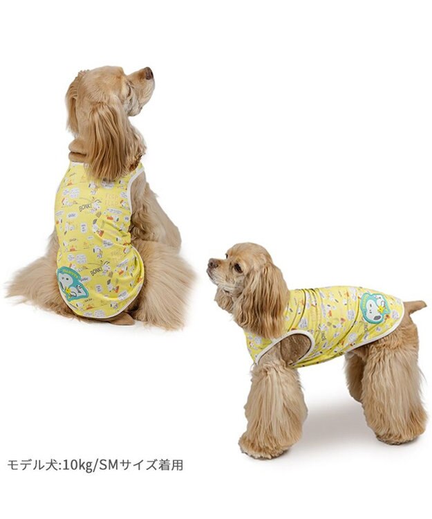 PET PARADISE スヌーピー ウッドストック はじめて タンクトップ 中型犬 大型犬 イエロー