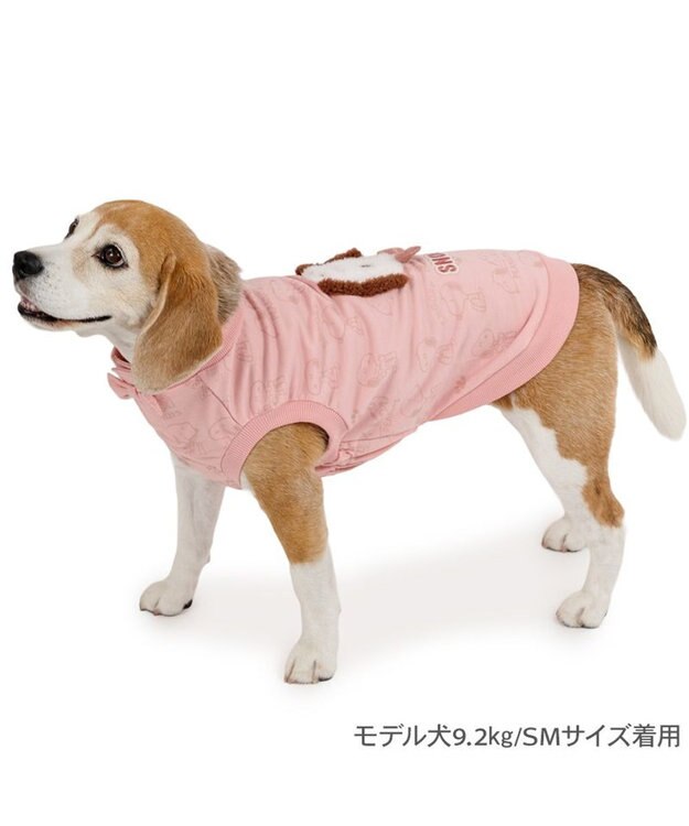 PET PARADISE スヌーピー 淡色トレーナー 《ピンク》 中型犬 ピンク