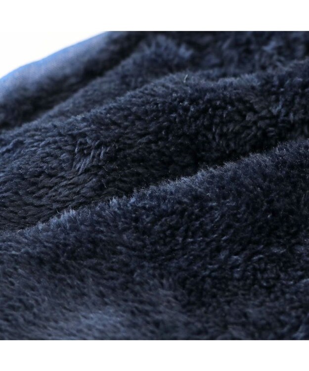 PET PARADISE Lee 切り替え 綿入ベスト 中型犬 紺(ネイビー・インディゴ)