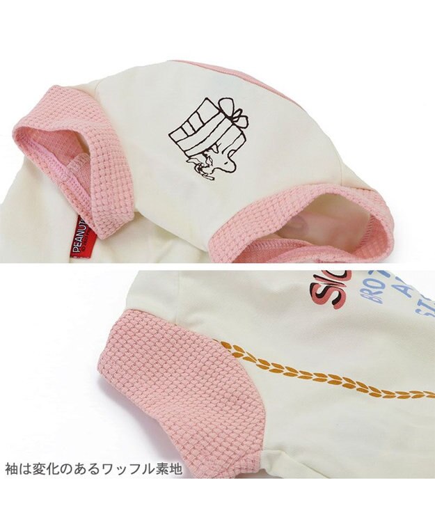 PET PARADISE スヌーピー バースデーＴシャツ 中型犬 白~オフホワイト
