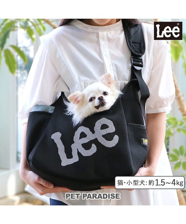 PET PARADISE Lee メッシュスリング 《ブラック》 超小型犬 ブラック